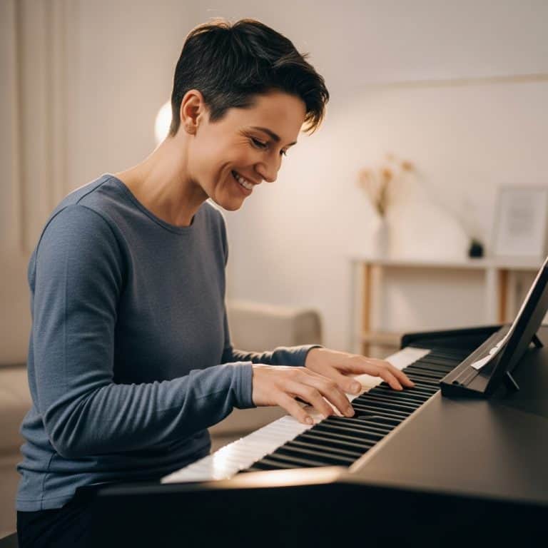 Adult learning piano at home – can adults learn piano faster than kids
